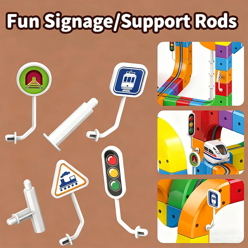3D STEM Electric Train Set