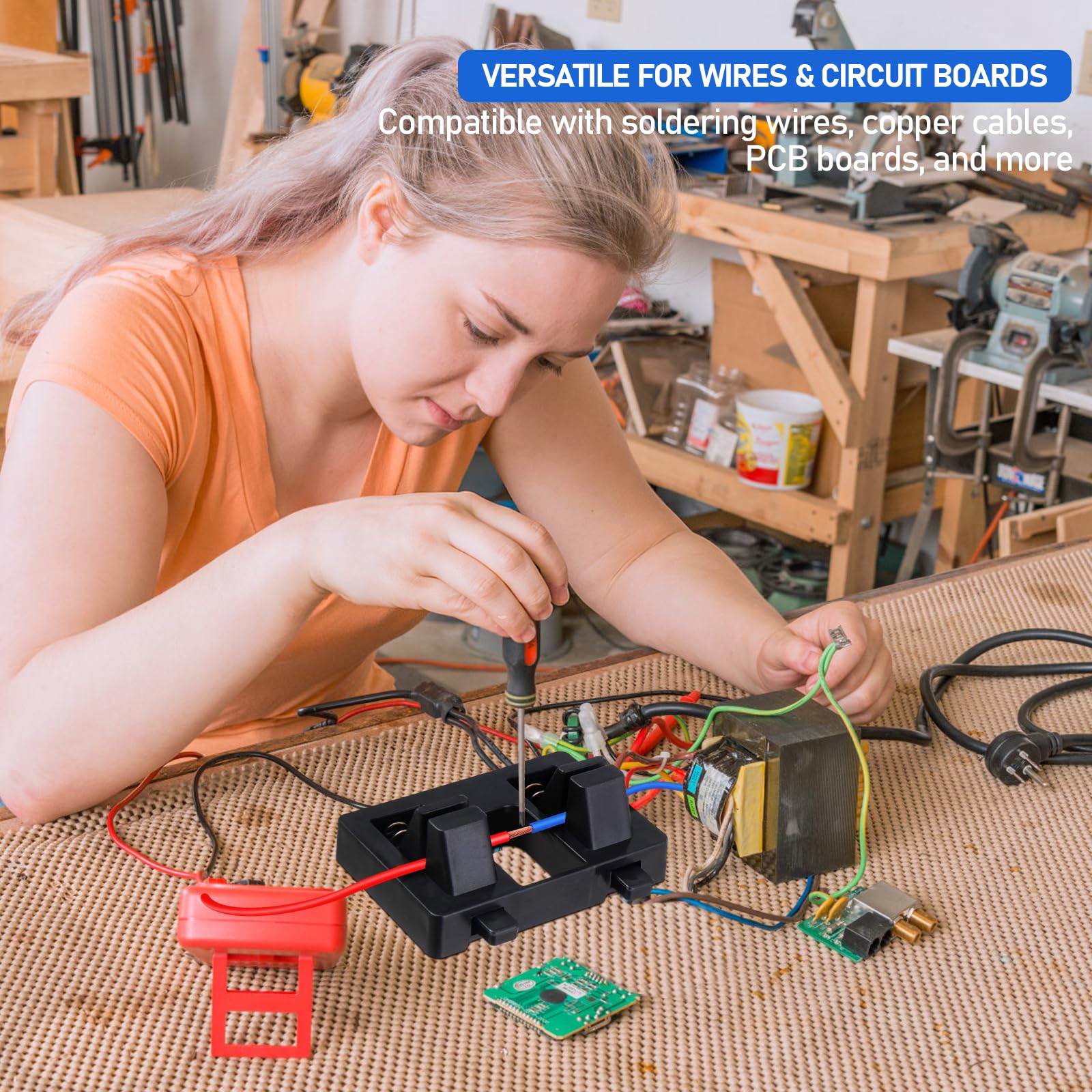 Electric Wire Welding Holder Set