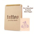 Spiral Bound Tattoo Practice Skin Book