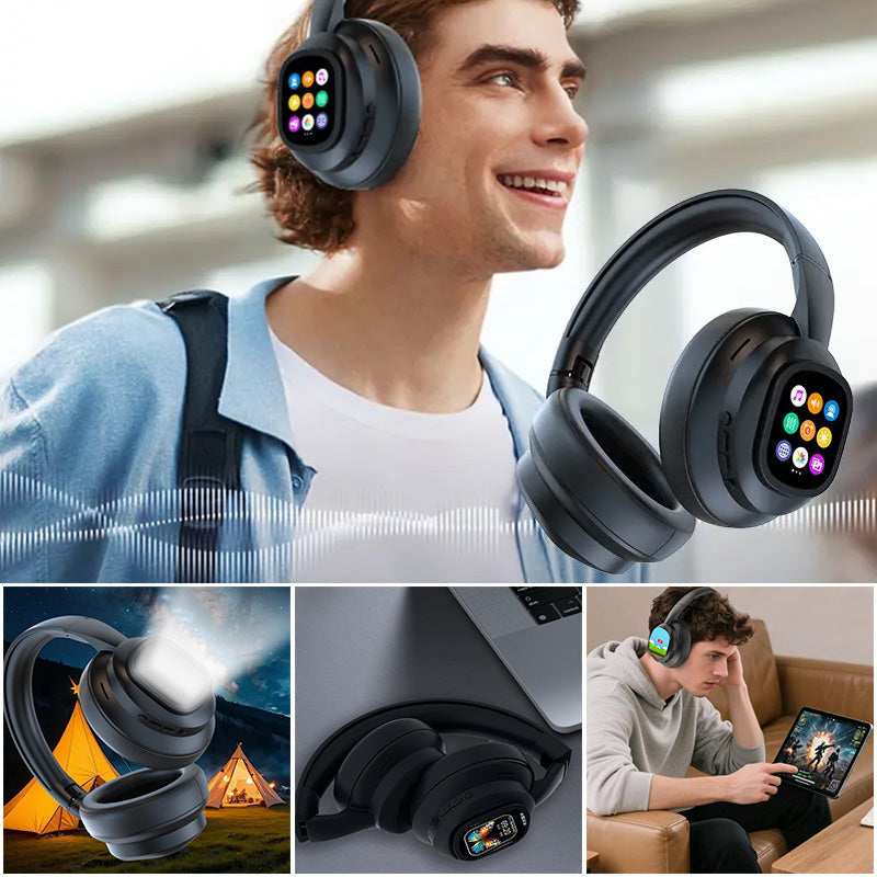 Hybrid ANC Wireless Headphones with MP3