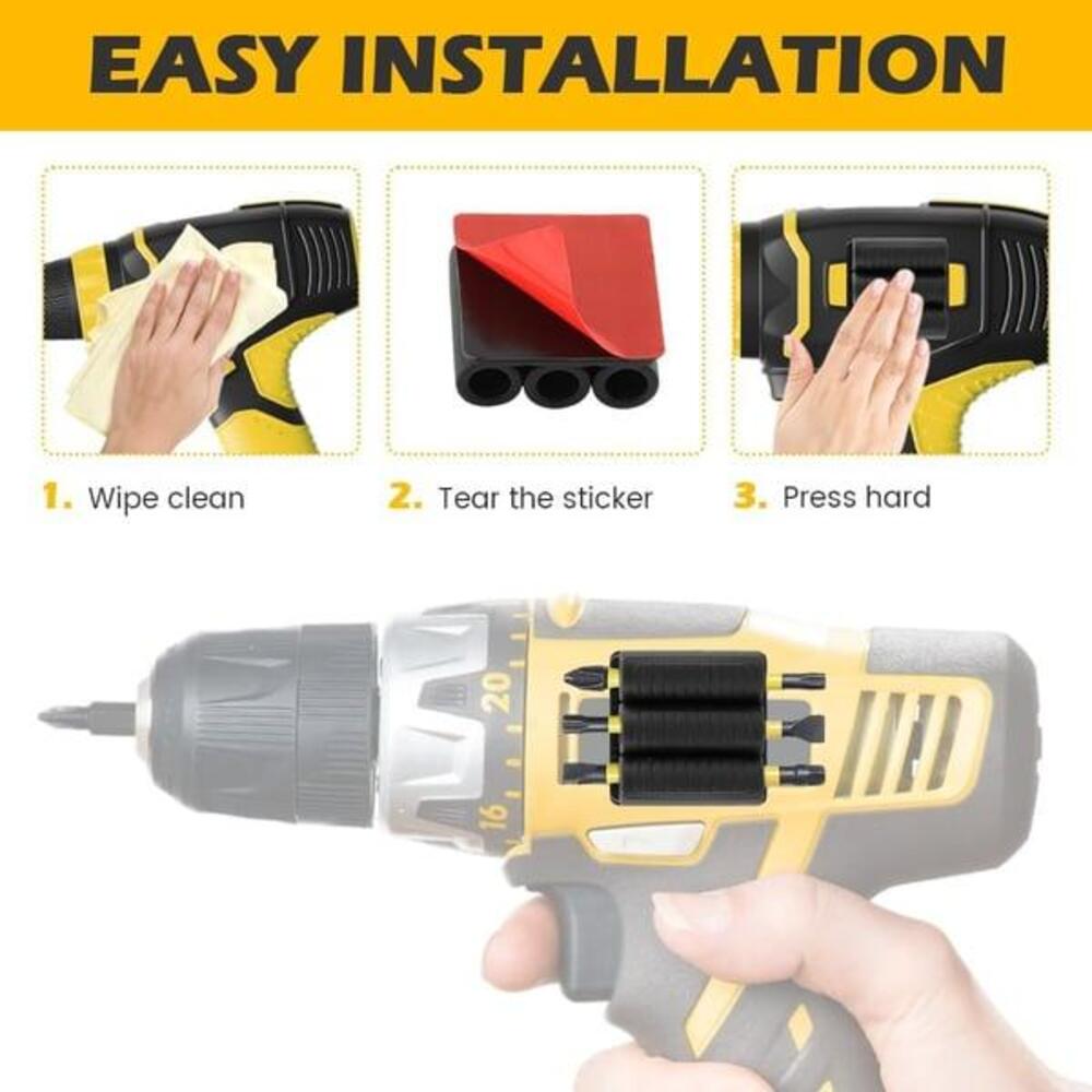Electric Drill Bit Holder Set