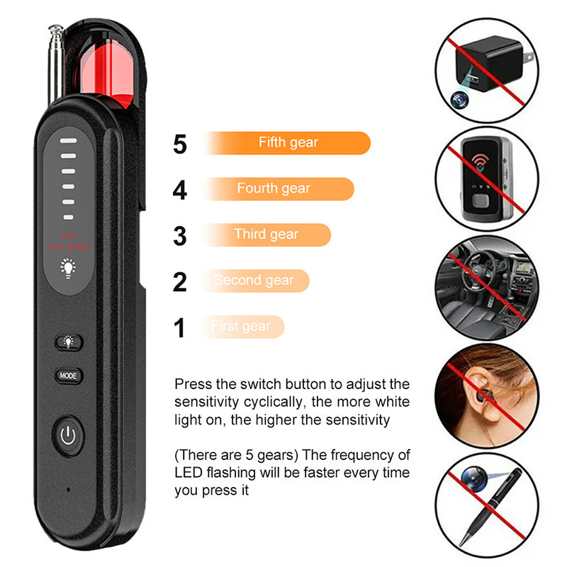 Hidden Camera And Bug Detector