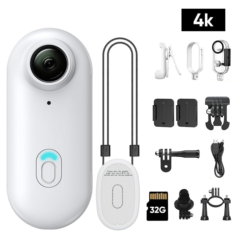Magnetic 4K UHD Action Camera