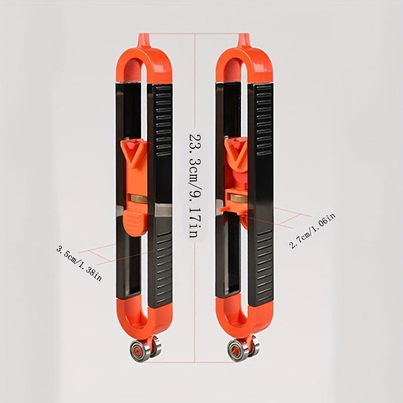 Multifunctional Contour Gauge with Lock