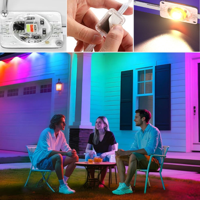 Smart RGB Outdoor Lights for Decor