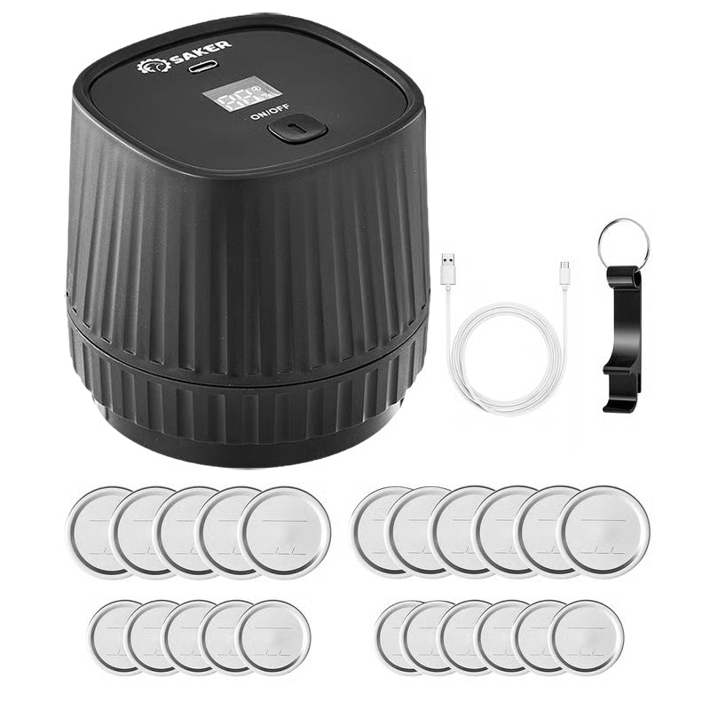 Efficient Food Saver -  Electric Vacuum Sealer For Mason Jars