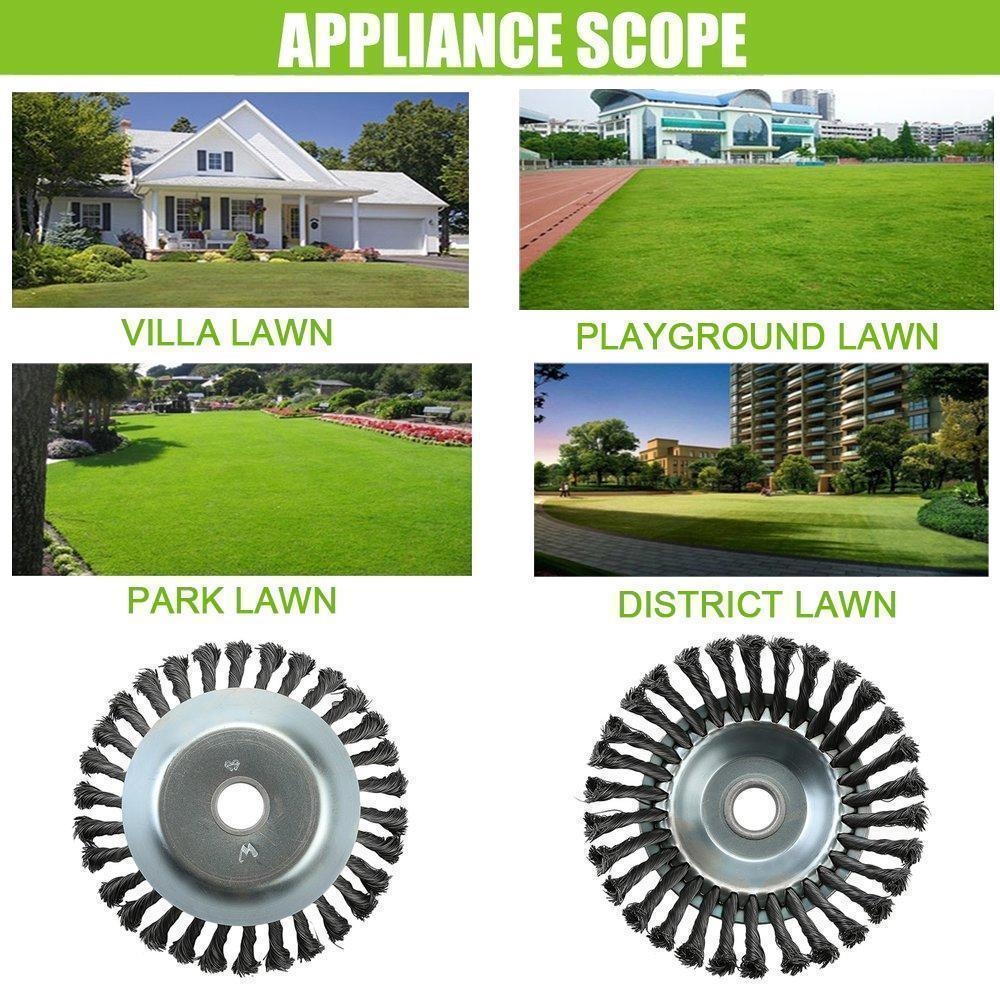 ® Garden Weed Brush Lawn Mower