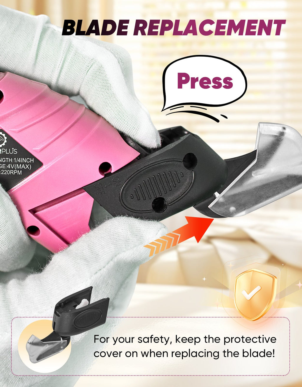 Cordless Electric Scissors