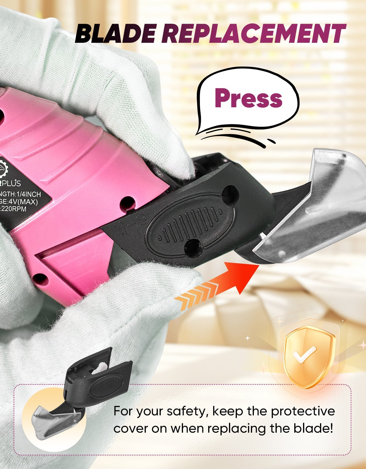 Cordless Electric Scissors