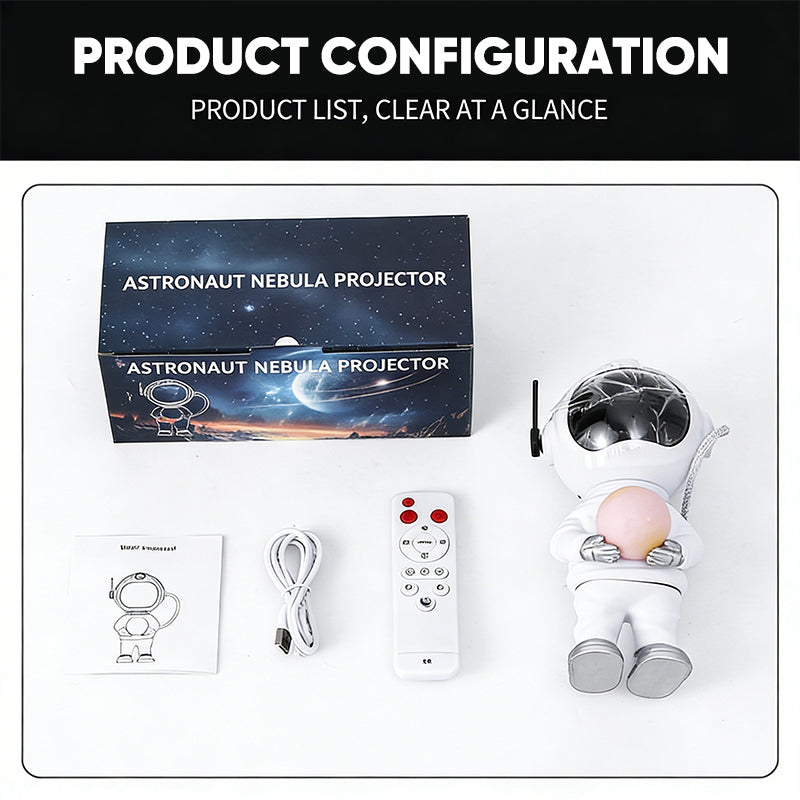 3 In 1 Astronaut Galaxy Projector