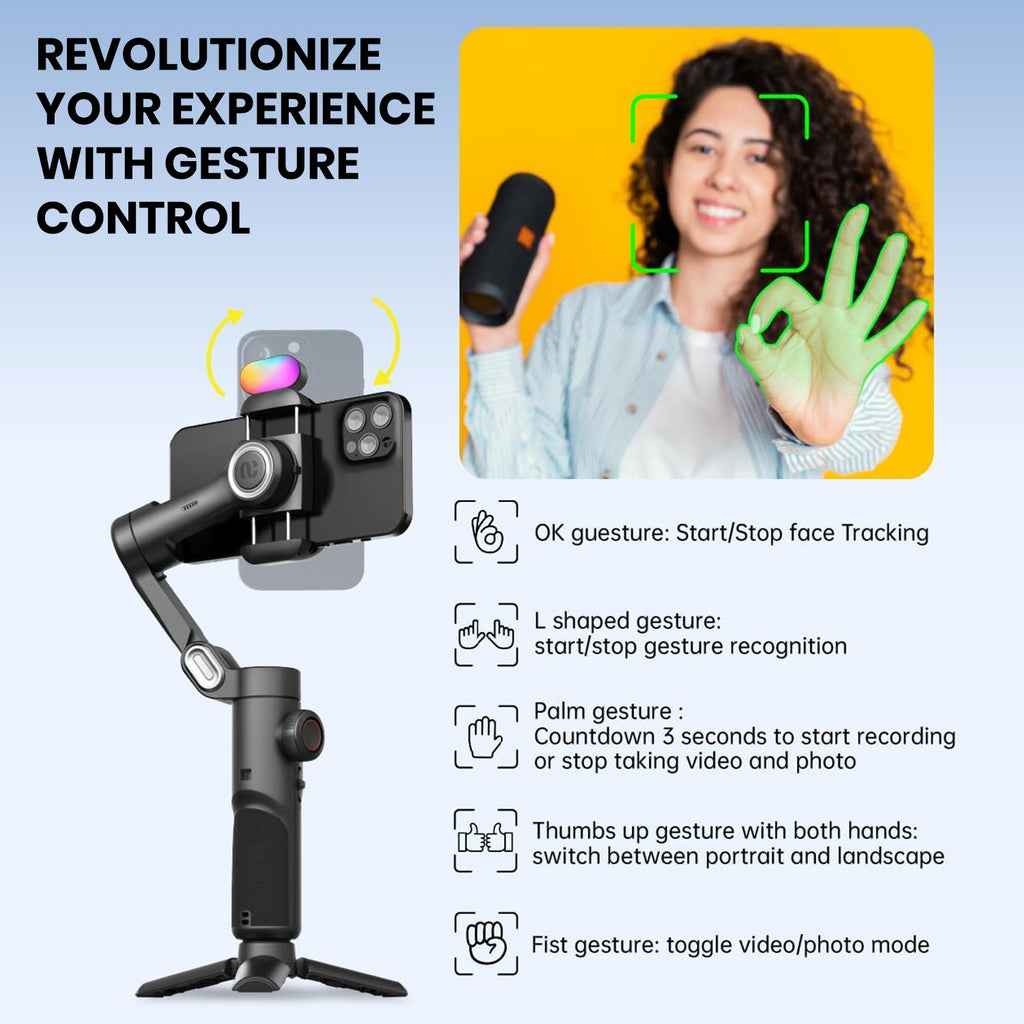 Auto Face Tracking Tripod Stand
