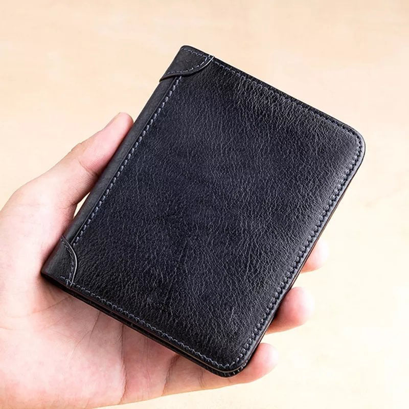 Genuine Leather Slim Wallet