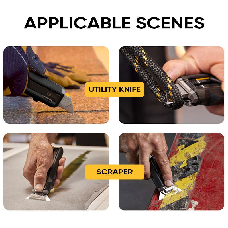 2 in 1 Scraper Utility Knife