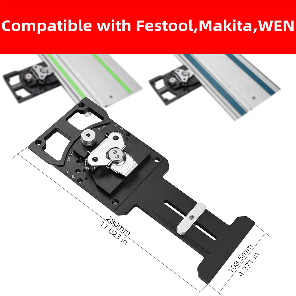 Adjustable Angle Track Saw Guide