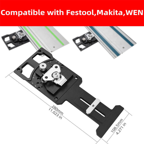 Adjustable Angle Track Saw Guide
