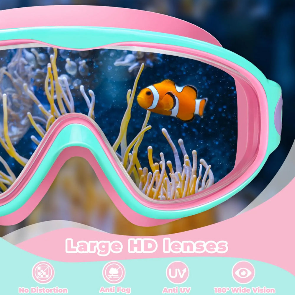 Kids Swimming Goggles Set