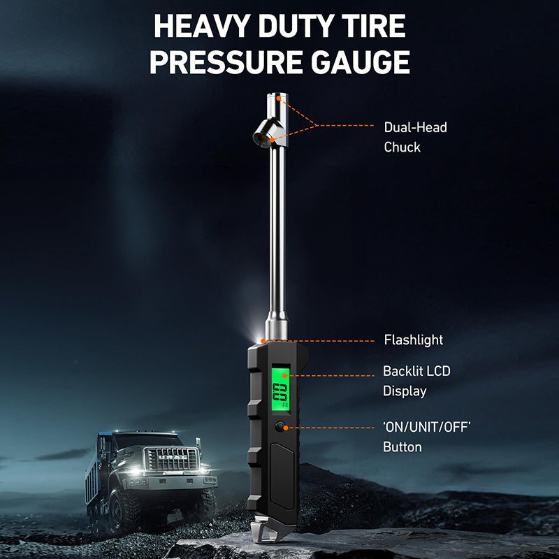 Heavy Duty Digital Tire Gauge