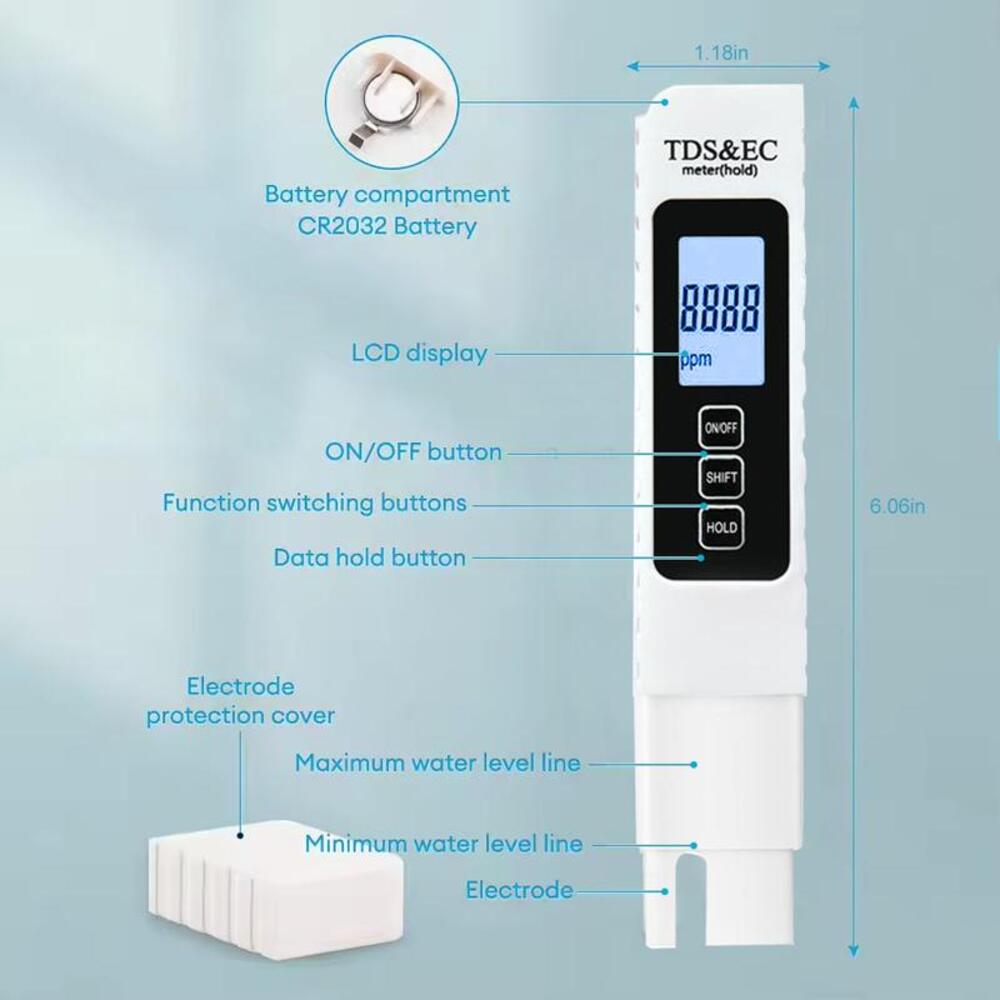 Digital TDS EC Water Tester