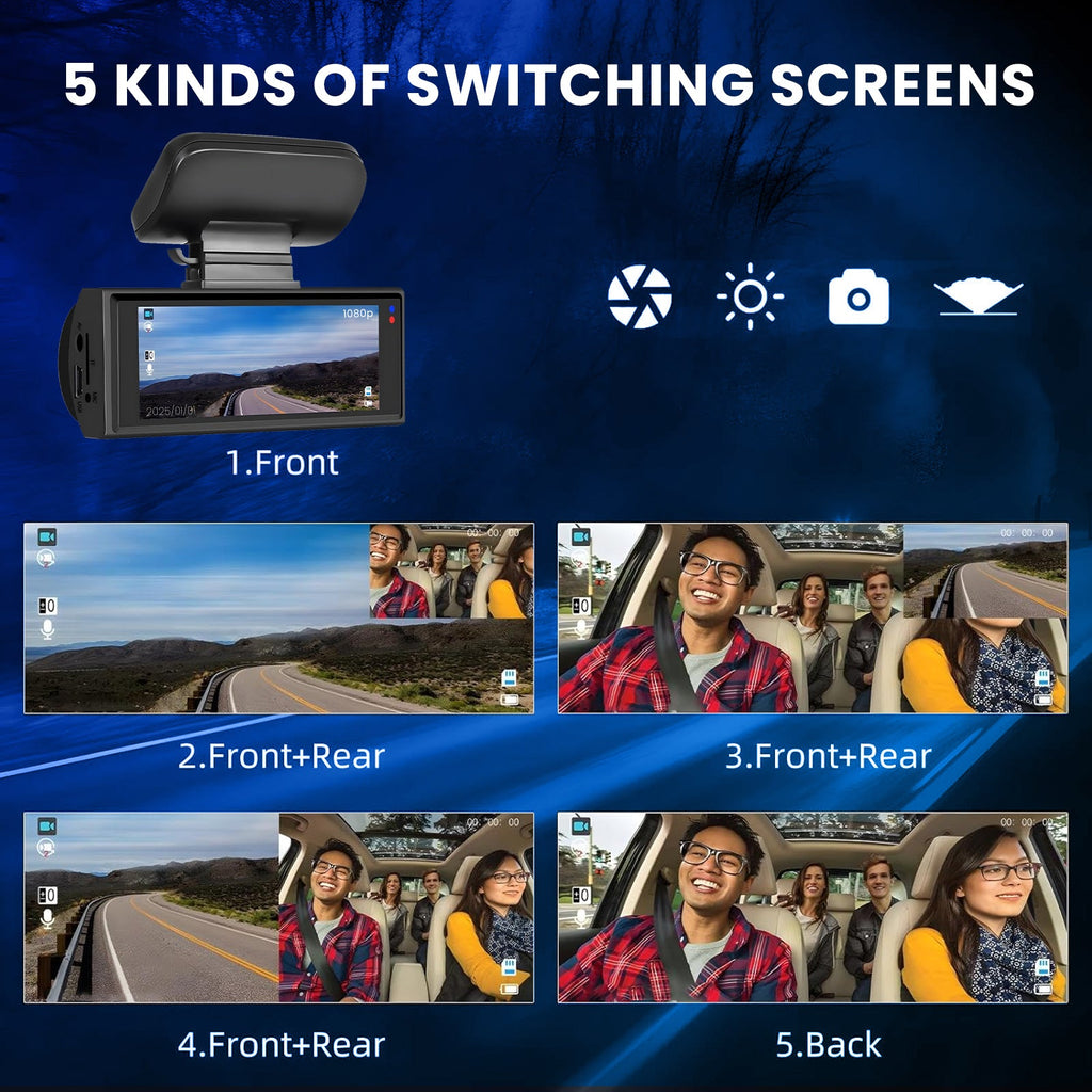 Front & Rear Dashcam