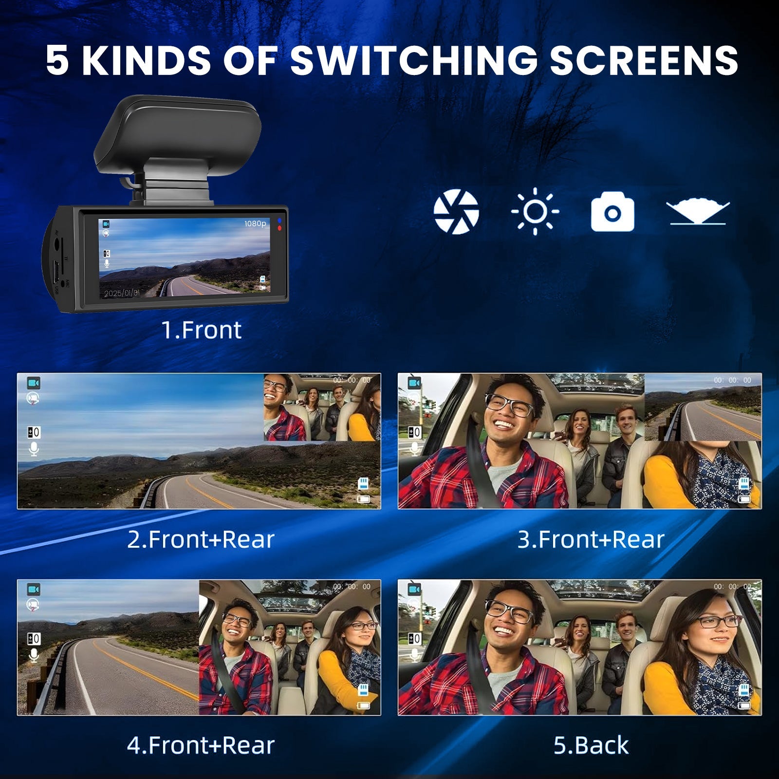 Front & Rear Dashcam