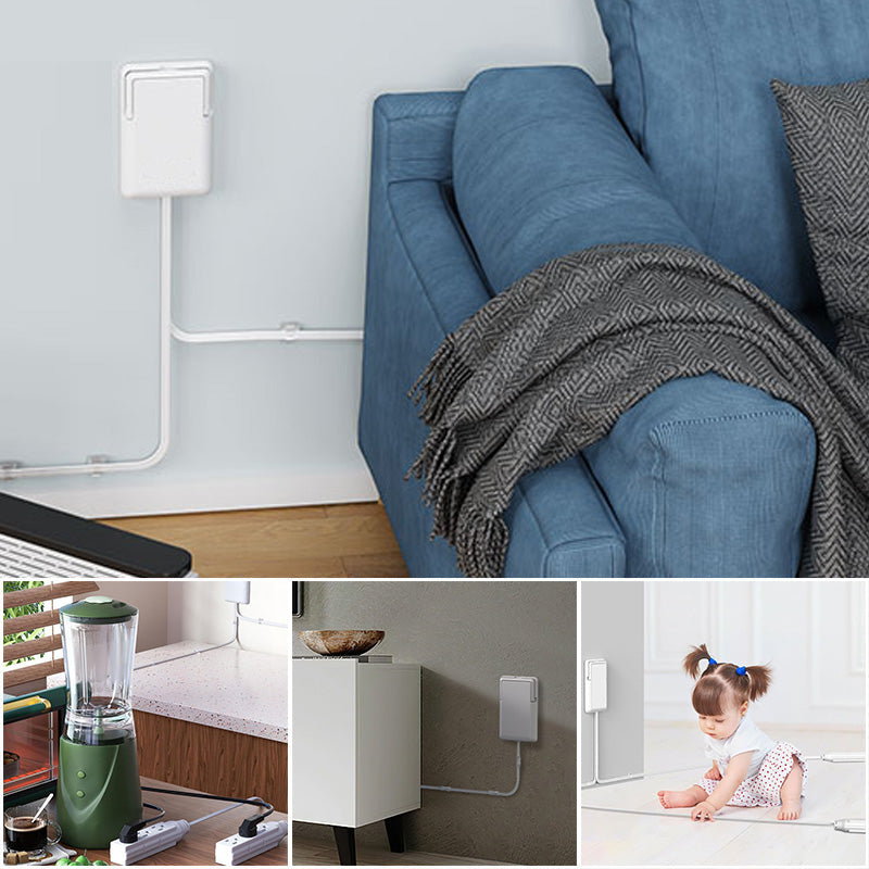 Ultra Thin Flat Plug Power Strip