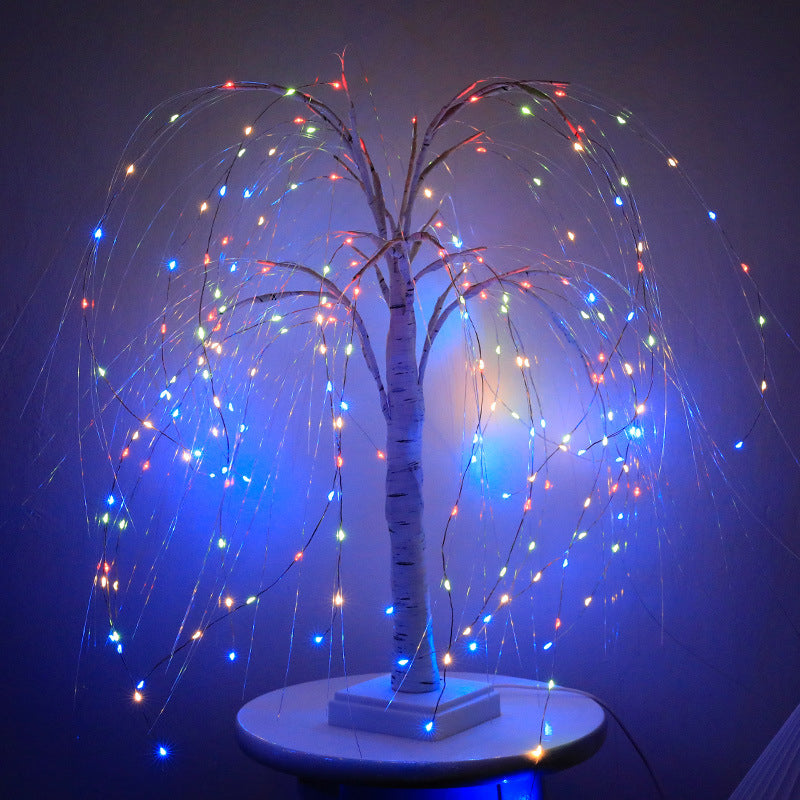 LED Willow Tree Light with 8 Modes