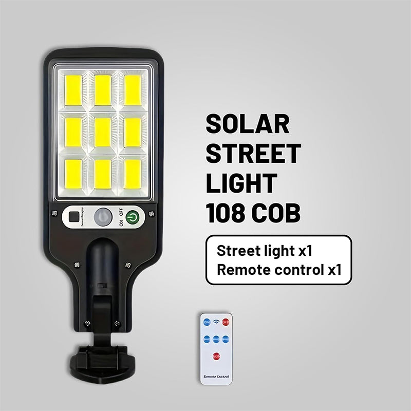 Solar Street Lights Outdoor Security Set