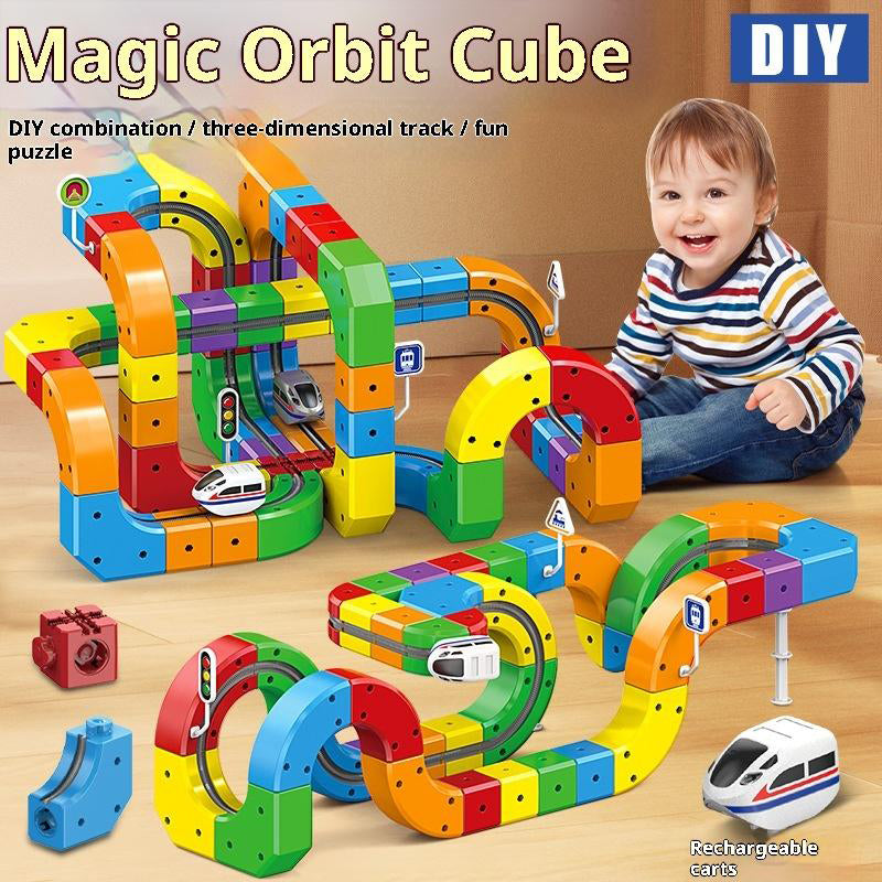 3D STEM Electric Train Set