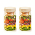 Salad Dressing Container Glass Jars