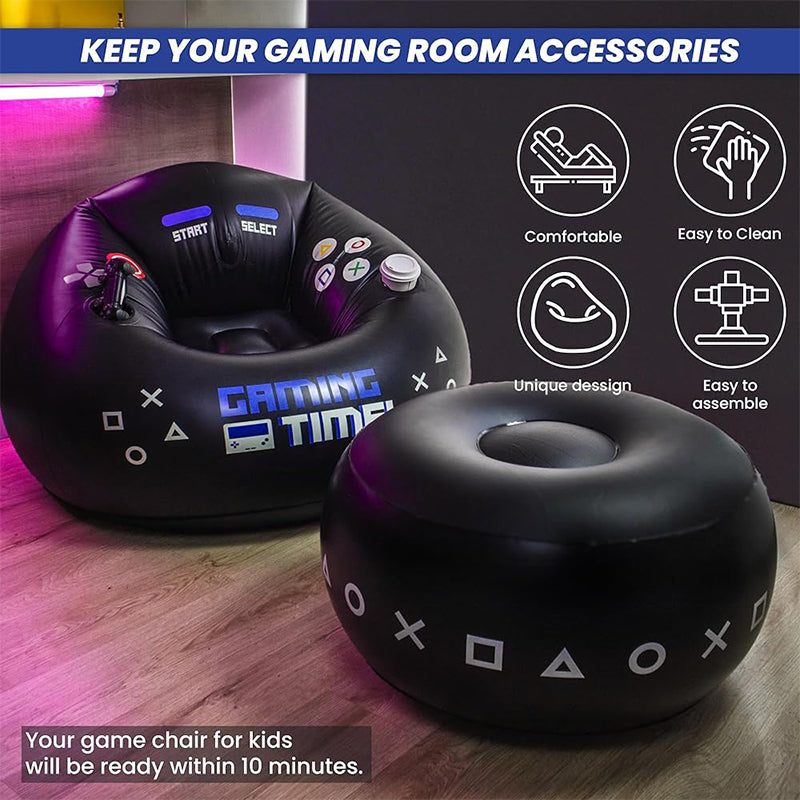 Inflatable Gaming Bean Bag Chair