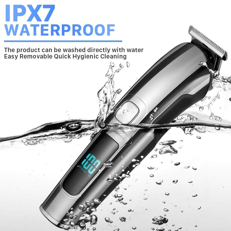 Men's Waterproof Grooming Kit Clippers