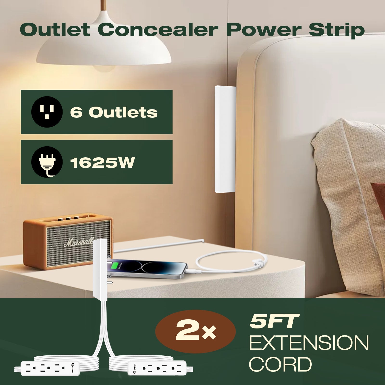 Ultra-Thin Outlet Concealer