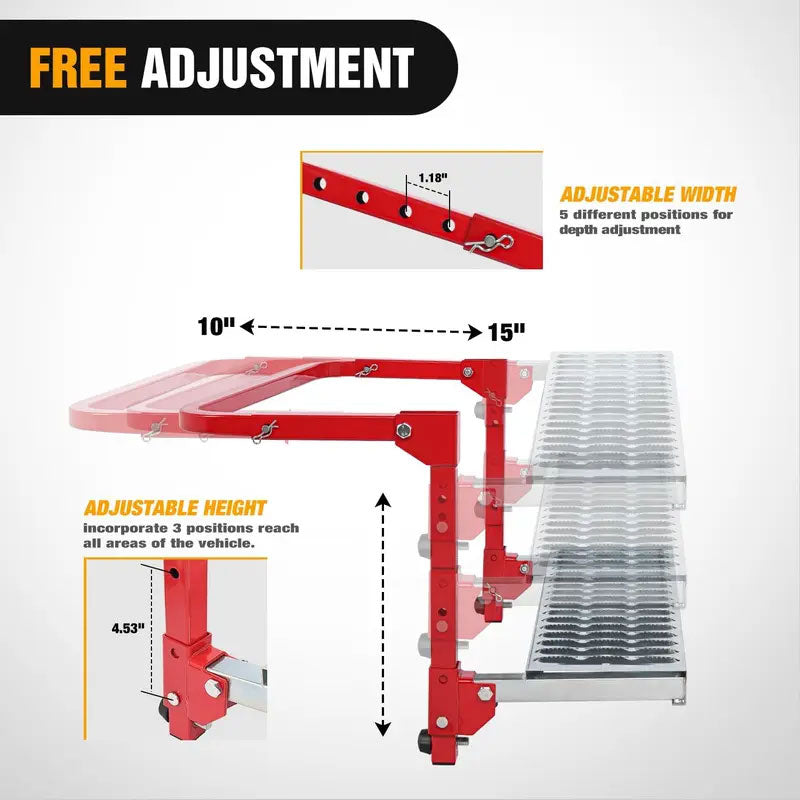 Heavy Duty Folding Tire Step