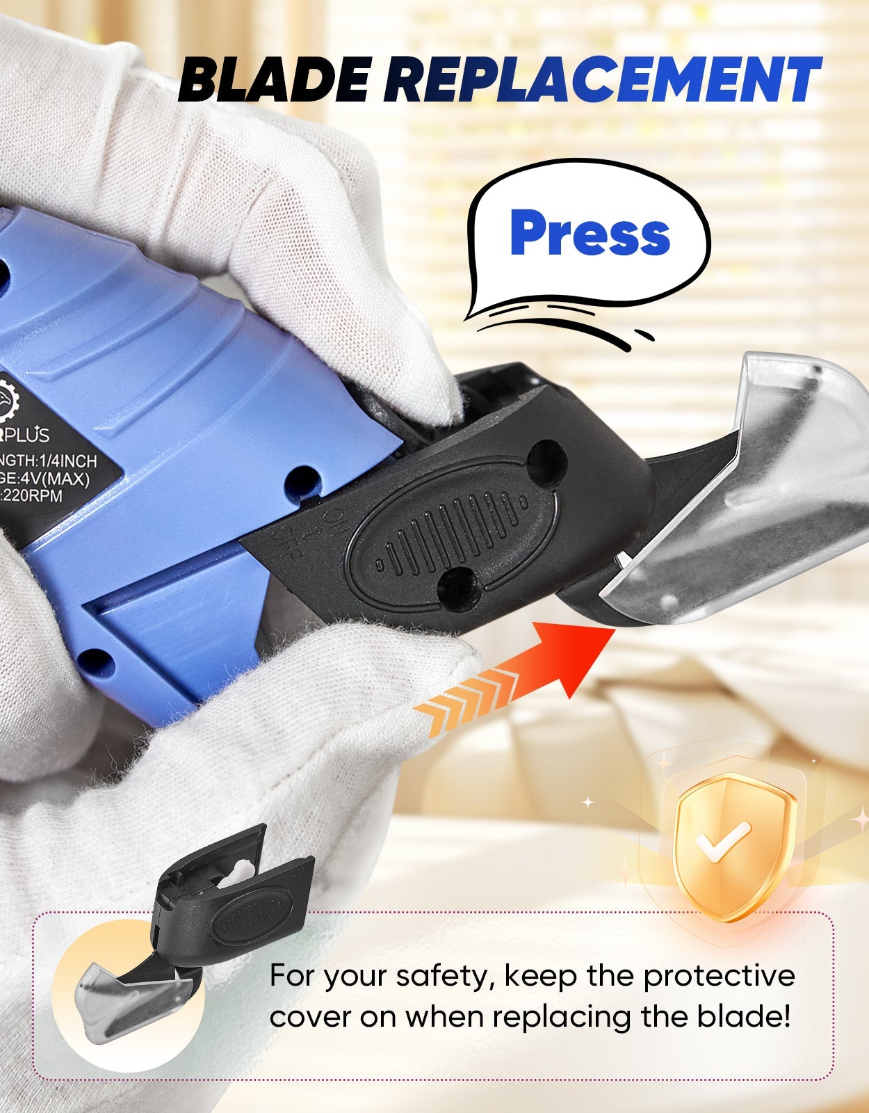 Cordless Electric Scissors