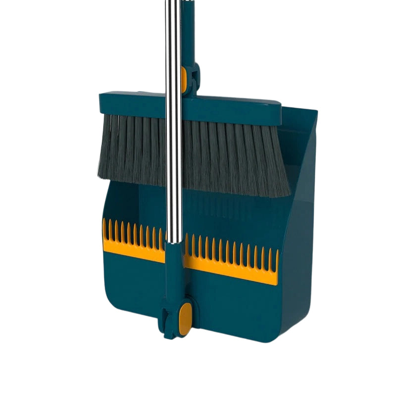 Rotating Broom and Dustpan Set