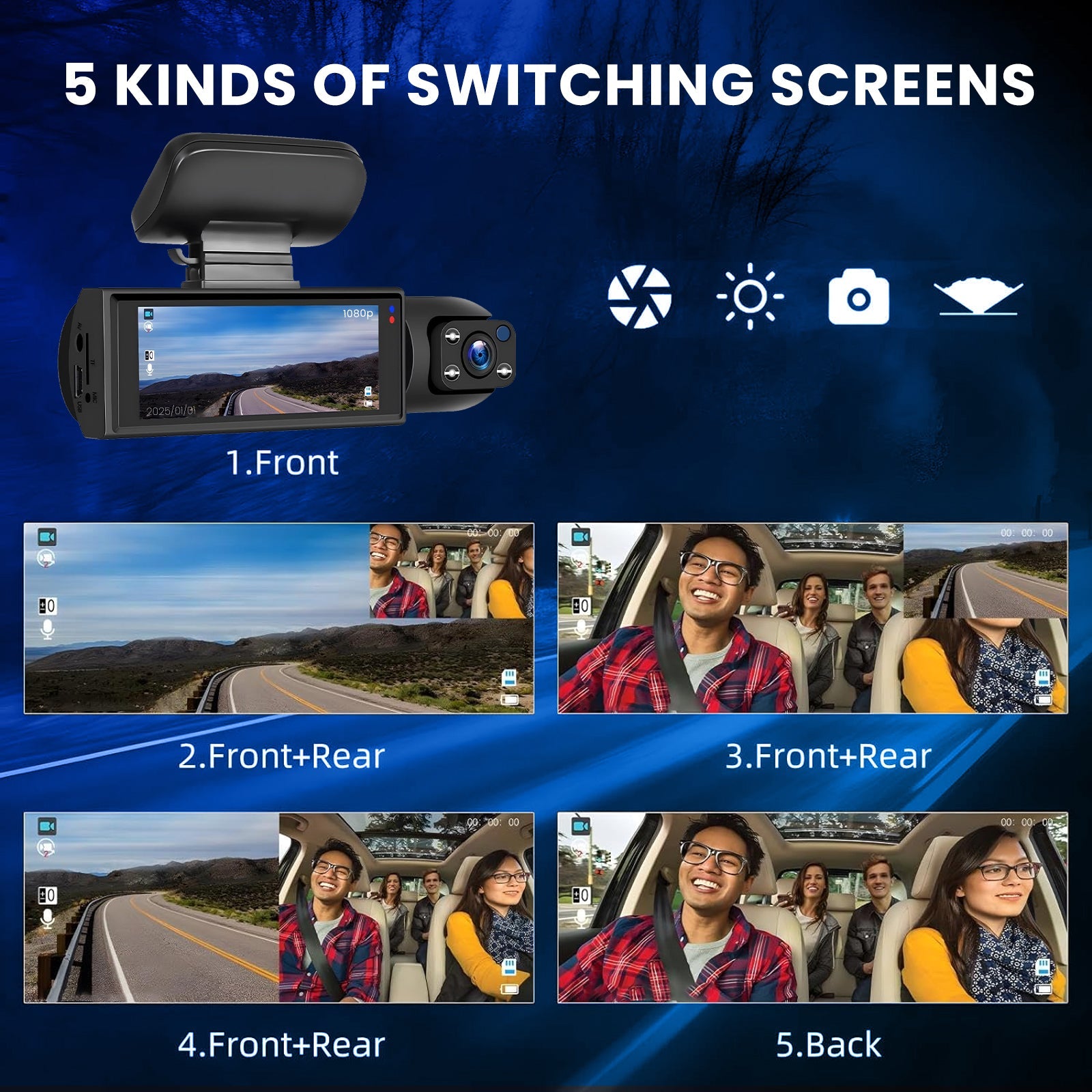 Front & Rear Dashcam