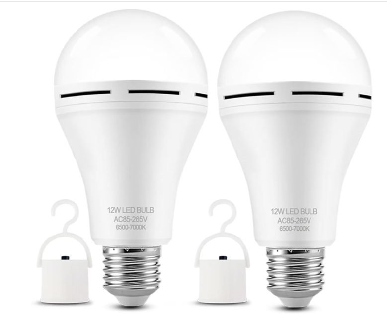 Emergency Rechargeable LED Light Bulbs