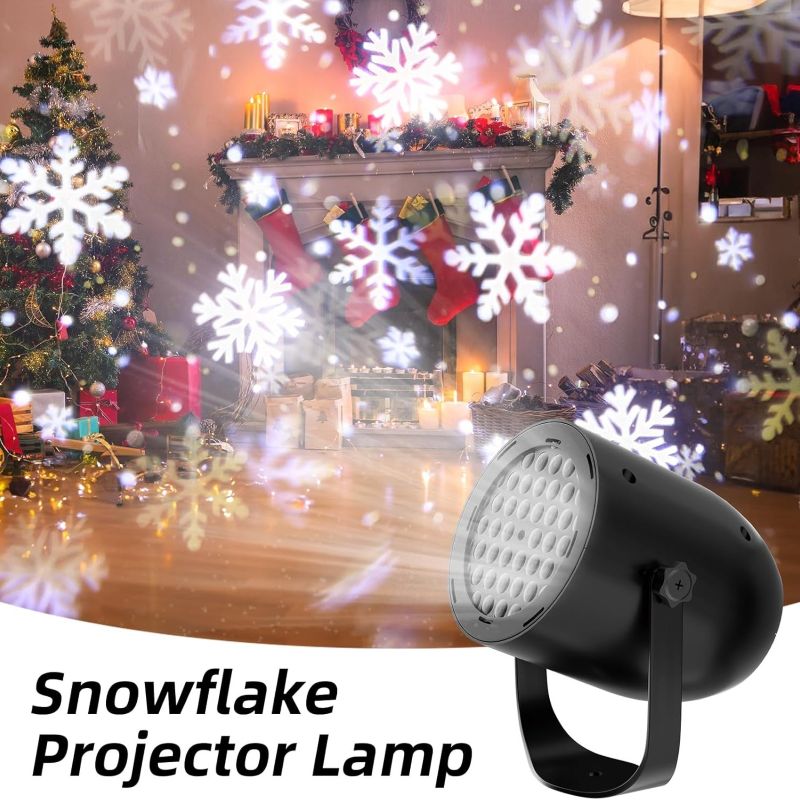 Holiday Snowflake LED Projector Lights