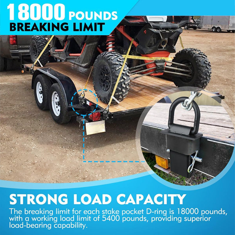 Heavy-Duty Stake Pocket D Rings
