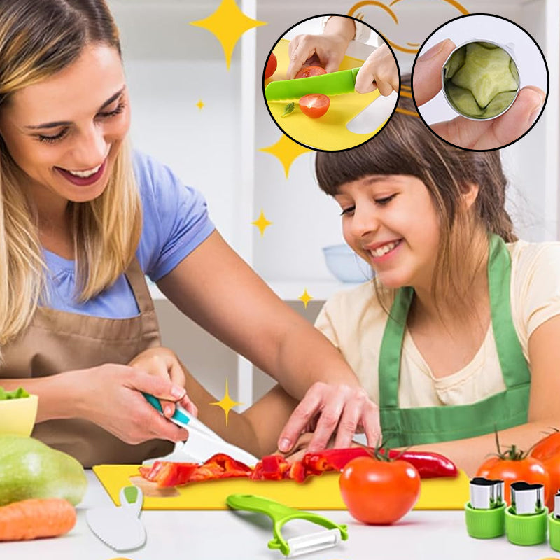 Kids Safe Montessori Kitchen Tool Set