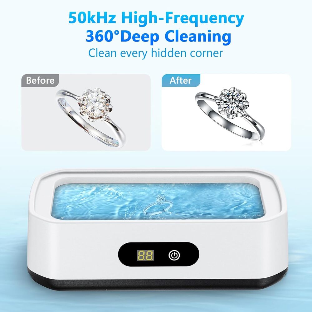 Large Capacity Ultrasonic Jewelry Cleaner