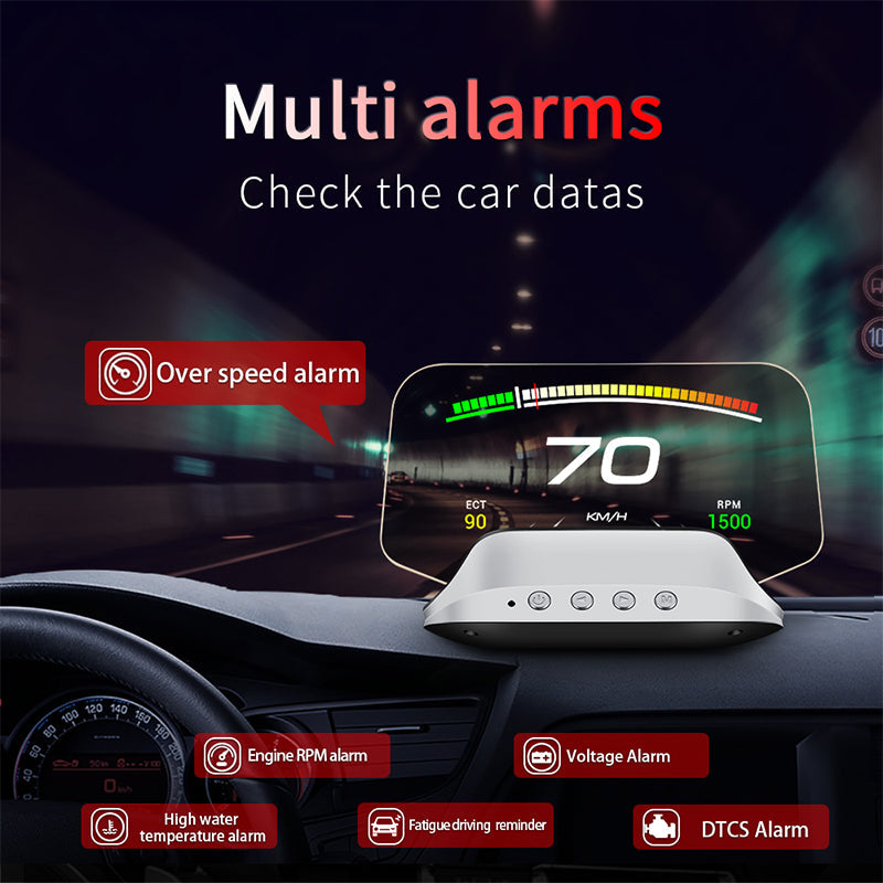 Heads Up Display For Cars