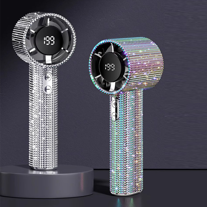 Luxury Rechargeable Handheld Turbo Fan
