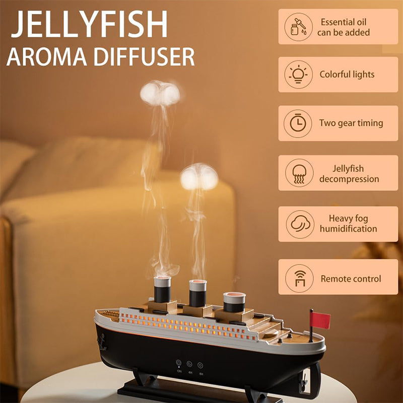 Jellyfish Steam Boat Aroma Diffuser