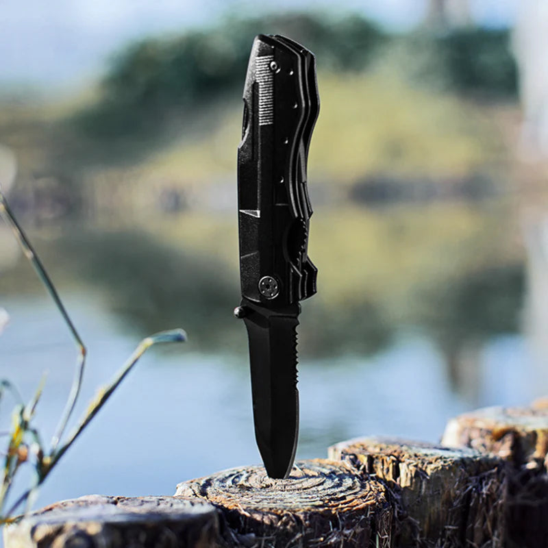 6 in 1 Stainless Steel Pocket Knife Pliers