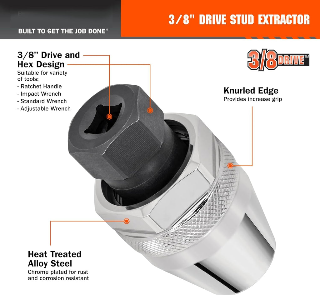 3/8 Drive Damaged Bolt Extractor