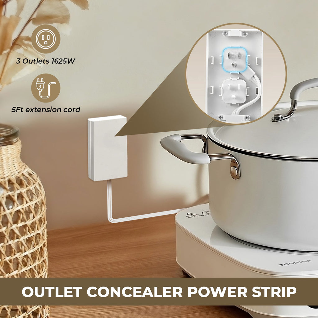 Outlet Concealer Power Strip