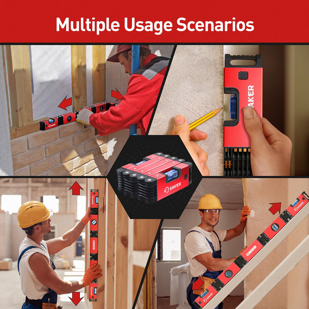 ® Multi-Function Foldable Level