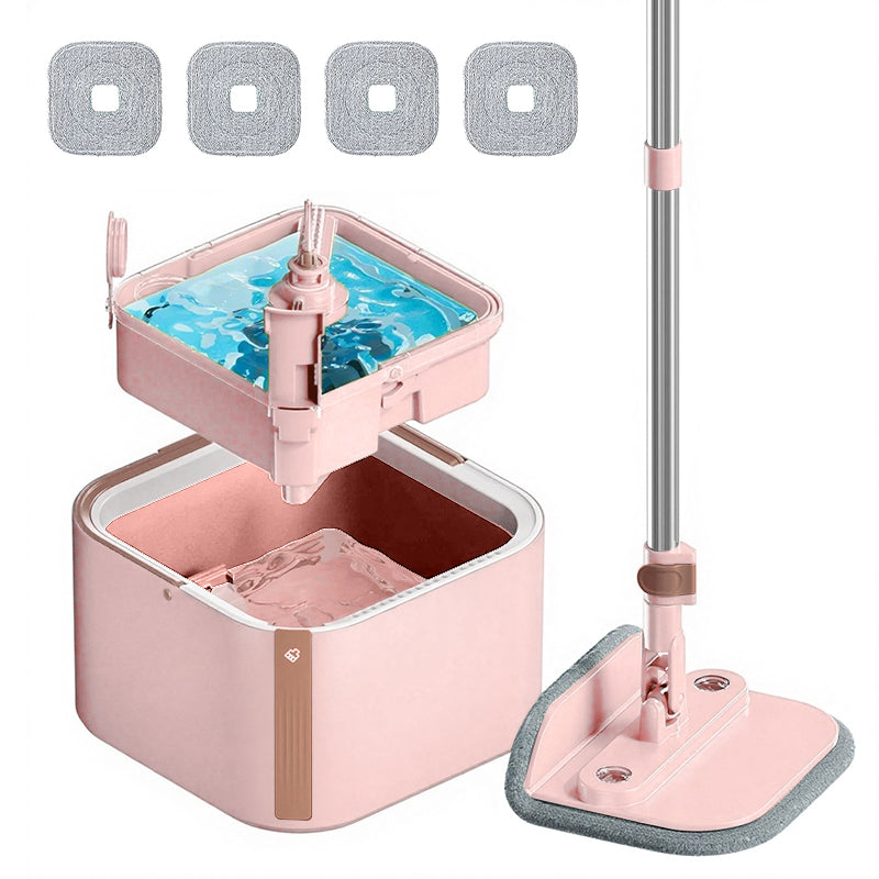 Upgrade Spin Mop Bucket with Detachable Inner Bucket