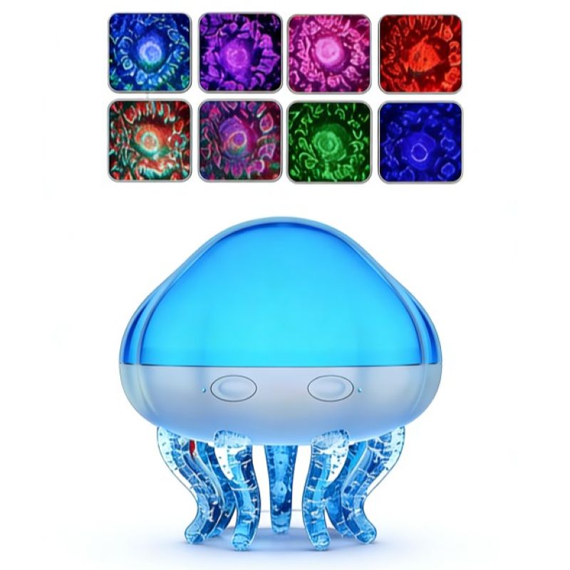 2-in-1 Ocean Wave Jellyfish Lamp
